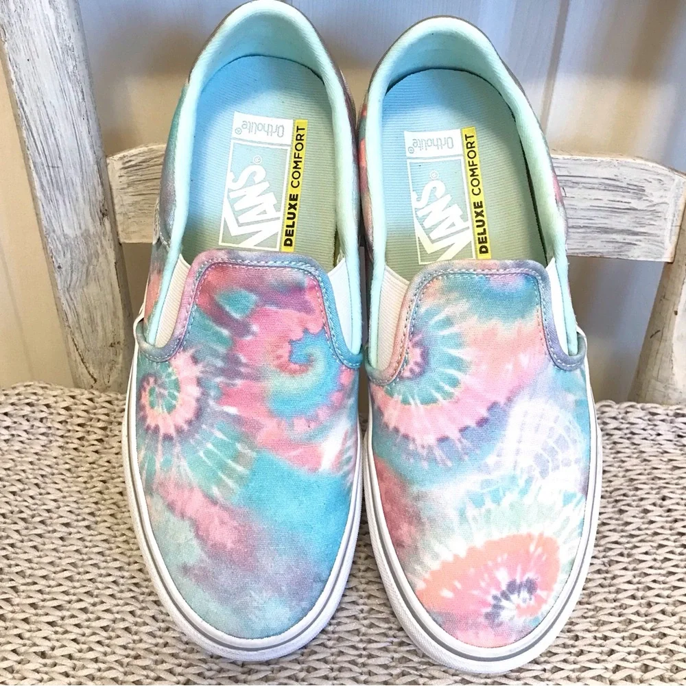 Vans Asher Deluxe Tie Dye Soothing Sea
